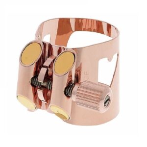 Ligaturka do saksofonu altowego Vandoren OPTIMUM Pink Gold