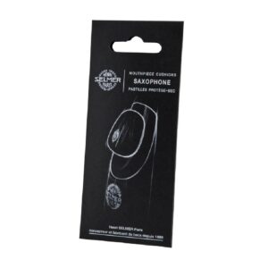 Naklejki na ustnik saksofonu Selmer 0.35 mm złote logo 6 szt.