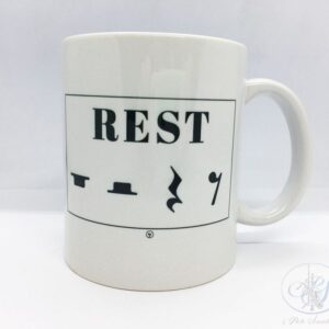 Kubek ceramiczny - Pauza - Rest