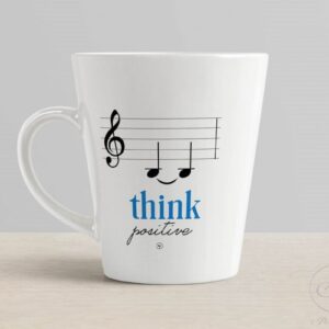 Kubek latte - Think positive