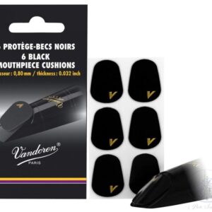 Naklejki na ustnik Vandoren 0,8 mm czarne