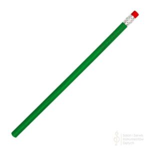 Ołówek drewniany zielony - nutki